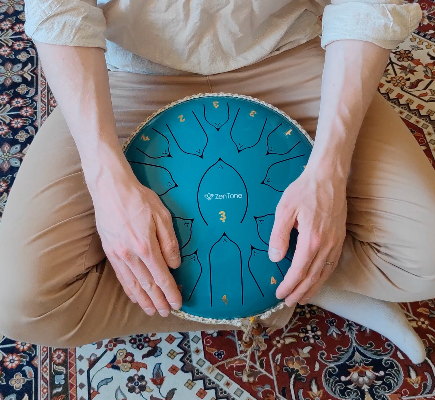 The ZenTone Drum in Blue