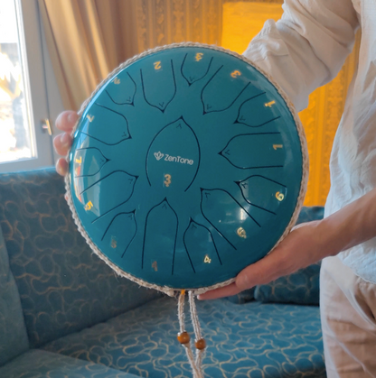 The ZenTone Drum in Blue